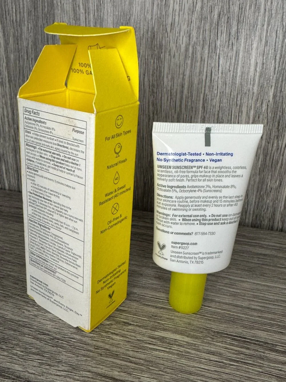 Supergoop! Unseen Sunscreen 50 SPF